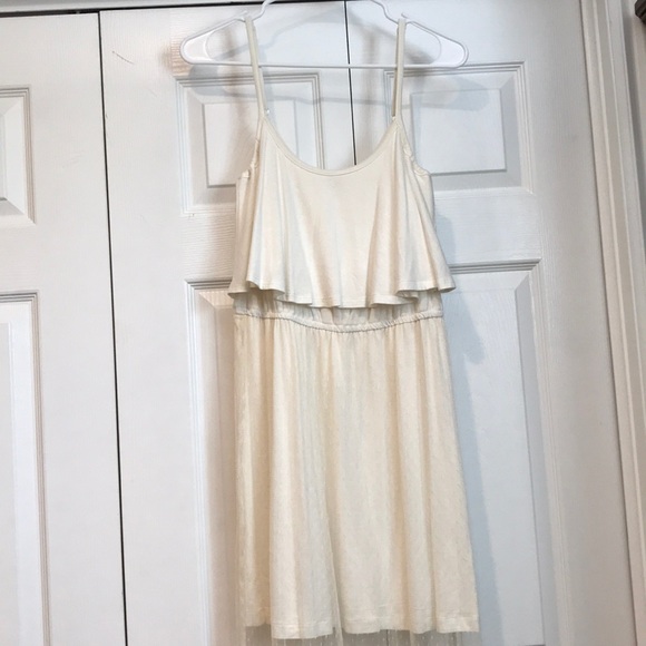 charlotte russe cream lace dress - Picture 3 of 5